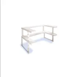 Stackable for more efficient use of vertical space. Adjustable height and width – expand or contract to fit into any...