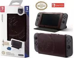 Coque de protection Zelda avec socle intégré pour la Nintendo Switch . Switch console non incluse. Console Nintendo...