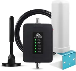 Cell Phone Signal Vehicle Booster for RV Truck Camper Use 5 Bands Cellular. With more frequency bands than the other...