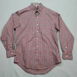 Collar: Button Down / Point. Size:15.5 - 34. Armpit to armpit: 21 in. Length: 31 in. Very good condition.