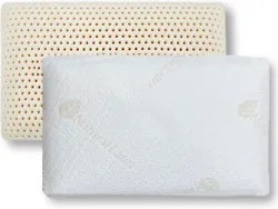 【PURE NATURAL TALALAY LATEX】 Latex Pillows made from the highest quality pure 100% natural latex. Pillow features...