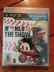 MLB 13: The Show (Sony PlayStation 3)2012 - Brand New.