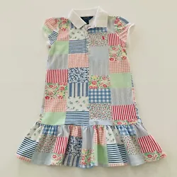 Excellent condition Size: 6X Short sleeves Button closure 100% cotton Length: 24 inches Armpit to armpit: 13 inches