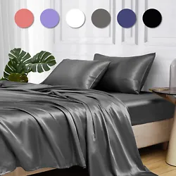 Made of imitated satin silk with luxury sheen, stain resistant, fade resistant, and wrinkle resistant. Feels...