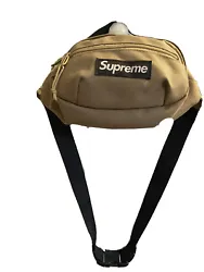 Supreme SS18 Fanny Pack. Authentic & in good condition, check pics to see the condition on the bag.