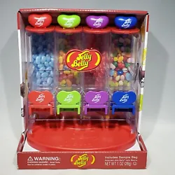 My Favorites Jelly Belly Jelly Bean Machine Dispenser 4 Bin Chambers Dispensers. Includes 1 oz Sample Jelly Belly Bag...
