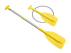 This is a Telescopic Yellow Kayak/Canoe/Rafting/Jet Ski Paddle or Oar that can be extended from 20.9