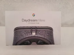 Immerse yourself in a world of virtual reality with the Google Daydream View VR Headset. This slate-colored headset is...