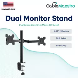 Adjustable: Tilt (-45 degrees, +45 degrees) | Swivel ( 360 ). Tilt and Swivel capabilities for perfect viewing angles....