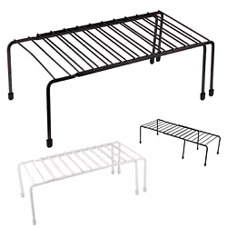Product Type: Expandable Kitchen Counter Rack. Can be placed on top shelf or underneath in kitchen cabinet or on...