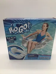 🔥🔥NIB Bestway H2O GO! Flip-Pillow pool Float Seat Raft Lounge with Cup Holder. Condition is 