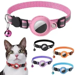 Specially designed for pets small collars, slide-on installed, no reaches from your pets. Made of soft nylon material....