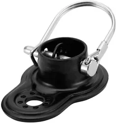 Includes with lock washer, coupler plate, and locking pin. Locks in place securely and does not swing back and forth...
