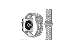 Ibroz Bracelet Sport Apple Watch 40 mm Gris et Blanc. Mis en ligne via Market Invaders : Application de gestion de...
