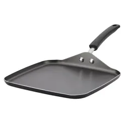 The griddle boasts long-lasting nonstick for excellent food release, and a bold color exterior adds a touch of style to...