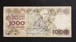 Billet 1000 Escudos 1992 Portugal.
