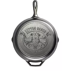 The collectible yet functional skillet is cast to last for generations and features a Dutton Ranch steer design, making...
