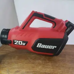 Product Line: Bauer Blower. Model: Bauer 19113C-B. Works excellent. Lithium battery. Features: Easy Start.