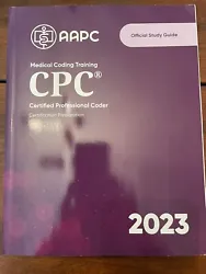 AAPC CPC Study Guide 2023