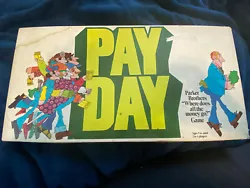 This vintage PAY DAY board game by Parker Brothers from 1975 is a classic addition to any board game collection. With a...