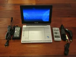 FOR SALE USED CONDITION Panasonic DVD-LS90 Portable DVD Player 9