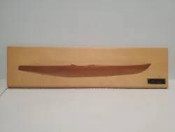 Half Hull Sea Kayak Wooden Wall Art Maritime Decoration.  Very cool piece, from local artist in CT.  Moving and cant...