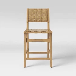 •Wooden counter stool provides a comfy seating experience •Constructed from sturdy rubberwood for lasting use...