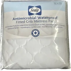 Sealy fitted crib mattress pad. Brand new. Never opened 52x 28Smoke free home No returns