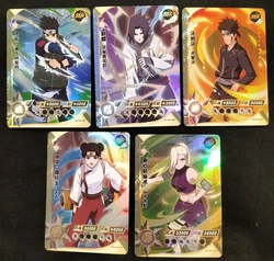 Carte Naruto Kayou Lot 5 SSR Asuma, Sasuke, Kiba, Tenten et Ino Neuf.