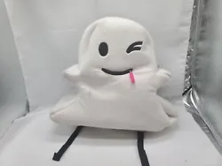 RARE SNAPCHAT GHOST Official Plush Backpack Ghostface Chillah Soft White. Condition is Pre-owned. Shipped with USPS...