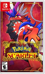 Pokémon Scarlet- Nintendo Switch.