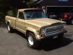 JEEP J-4000 GLADIATOR PICKUP TRUCK. TRUCK’S INTERIOR HAS NEWER SEATS, PWR. RELISTED. RANCHO GAS SHOCKS ,PASSED...