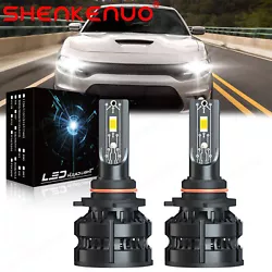 Bulbs Specifics. 2pcs 9005 led headlight high beam bulbs. Light source: 3570 lamp beads. Install Caution. 6）Low...