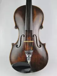 Antique 19th Century 4/4 Violin Joseph Guarnerius Circa 1870 Top Quality Good Old Violin, rare color, two pieces back,...