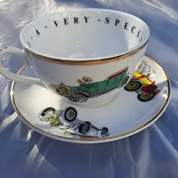 Special Person Antique Car Porcelain Cup & Saucer Princess House Exclusive. Condition is 