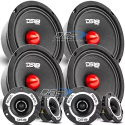 The DS18 PRO-GM6B midrange was designed after the GEN-M6B Series and tweaked to perfection, the PRO-GM6B speaker...