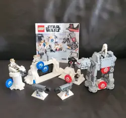 LEGO Action Battle : La défense de la base Echo Hoth deLEmpire contre-attaque. Tout est officiel Lego Star Wars.