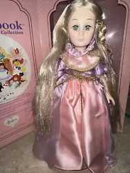 With beautiful blonde straight hair and hazel eyes, this girl doll has a light complexion and is made of high-quality...