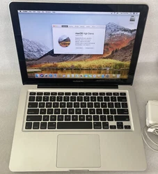 500gb hard drive, os 10.13 high Sierra installed ( password is 12345). Integrated WiFi, webcam, Bluetooth and Dvdrw...