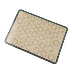 🍔【QUALITY DESIGN】 This baking mat is durable, flexible, food-grade silicone, and can be safely heated to 480...