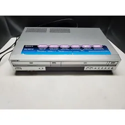 This listing is for WORKING Sony SLV-D271P DVD VHS Combo Player. It is in Good condition. It is 100% confirmed working....