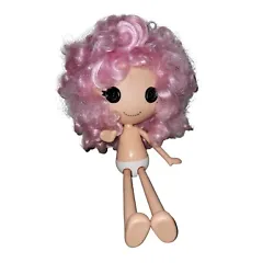 Lalaloopsy Pink Curly Hair Doll #39516SZE Poseable Plastic (10 inch)Condition: Pre-Owned GoodGood condition. Missing...