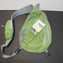 Eddie Bauer Lightweight Ripstop Sling Backpack Crossbody Shoulder Bag Hiking.