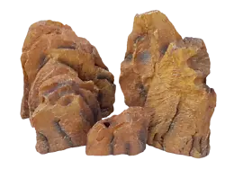 This artificial rock formation has 5 pieces for you to arrange in tank. They are 100% safe for fish made from special...