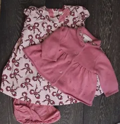Truly an adorable set. Sold out of this pretty quick. Matching sweater like new. It was perfect and so cute on. Just...