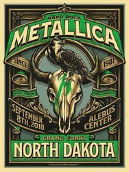 From the September 8th, 2018 show at Alerus Center in Grand Forks, North Dakota concert. It is numbered out of a VERY...