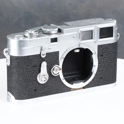 (Leica M3 (Early) DS 35mm Film. All shutter speeds fire and sound accurate. 2) The advance has a very rough, gritty...