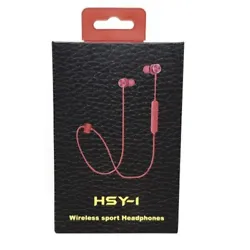 HSY-1 Wireless Bluetooth In Ear Sports Headphone Headset BLACK HSY-1 Wireless Bluetooth In Ear Sports Headphone Headset...