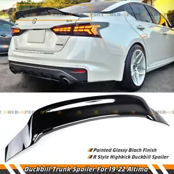 JDM R Style Duckbill Trunk Spoiler At Reasonable Price. Fits 2019-2023 Nissan Altima 4 Door Sedan Models. 1 x Trunk...