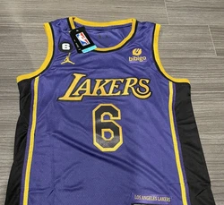 Los Angeles Lakers Jersey￼ ￼#6 Lebron James (52) BNWT Nike Stitched. This jersey is brand new and in perfect...